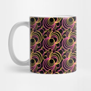 CIRCLES IN CIRCLES PATTERN Mug